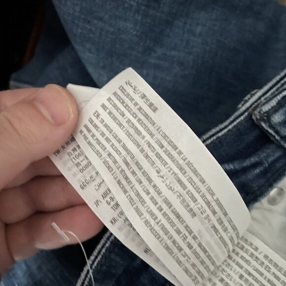 Abercrombie & Fitch Womn 0/25 Star Embroidered Super Skinny Ankle High Rise Jean - Picture 10 of 10